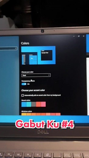 Balas @dewprm Windows 10 Dark Mode 😎 #laptophacks #laptoplifestyles #laptoptricks #windows10 #windows10tricks