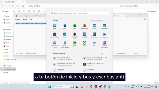 Instalación CONCAR 2024