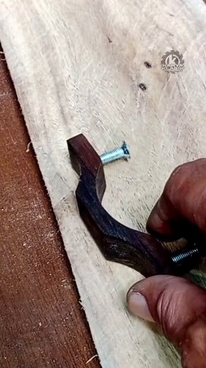 11K views · 66 reactions | Install Bolt and Nut on DIY Drawer Pull #fblifestyle #woodworking #diyfurniture #karyaklasikwoodworking | Sukiman . | Facebook