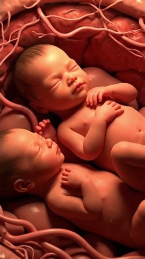 Fetal Development Inside the Womb Twin Baby Week 39 3