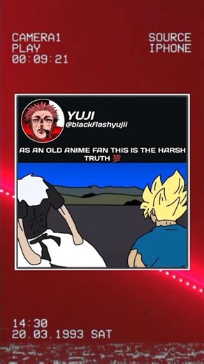 As An Old Anime Fan This Is The Harsh Reality ‼️ #jujutsukaisen #gojo #anime