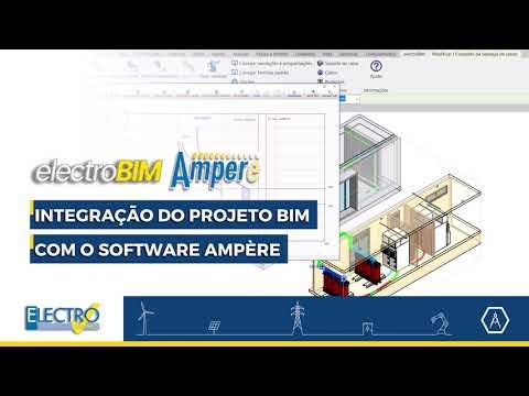 ElectroBIM – Integração do projeto BIM com o software Ampère