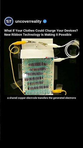 Your Clothes Could Charge Your Gadgets? New Technology Make it Possible #tech #shorts #gadgets