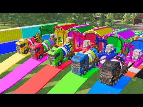 CEMENT TRUCK FLEET : Managing a Massive Cement Truck Fleet. FARMING SIMULATOR 22, #9