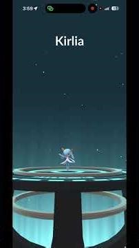 Catching #Shiny #Ralts in #pokemongo!! #shinypokemon