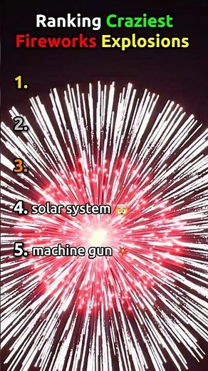 Ranking the Craziest Fireworks Explosions #best #fireworks