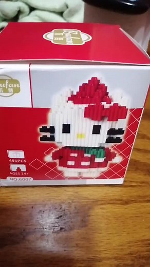 Instrucciones para Magic Block Hello Kitty