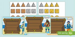 Pirate Treasure Sorting Activity