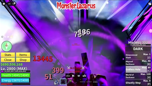 Lazarus Combo in Blox Fruits: Mastering PvP Strategies