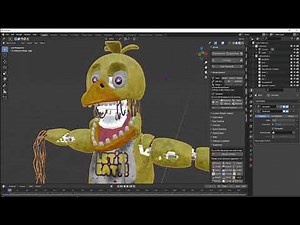 How to make Fnaf Avatars for VRChat in Blender(OUTDATED)