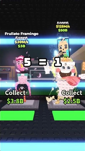 Real value of Frullato Framingo 🤯 | Roblox Steal a Brainrot #roblox #stealabrainrot #shorts #trading