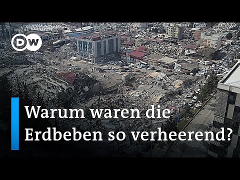 Die tektonischen Bewegungen hinter den Erdbeben | DW Nachrichten