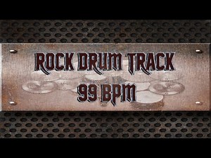 Groovy Rock Drum Track 99 BPM | Preset 2.0 (HQ,HD)