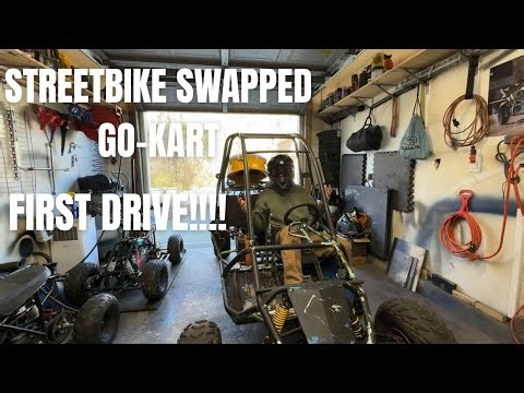 600CC GO-KART FIRST DRIVE!!!!!