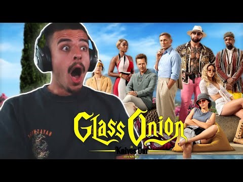 FIRST TIME WATCHING *Glass Onion: A Knives Out Mystery*