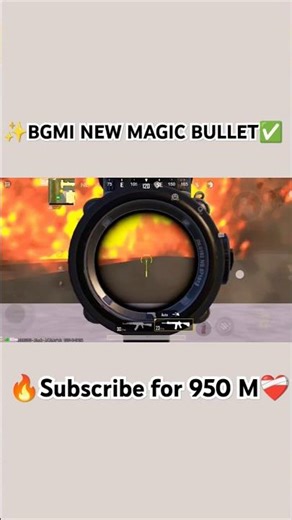 🔥NEW BGMI MAGIC' BULLET ✅ #bgmi #pubgmobile #shorts ‪@vipax‬