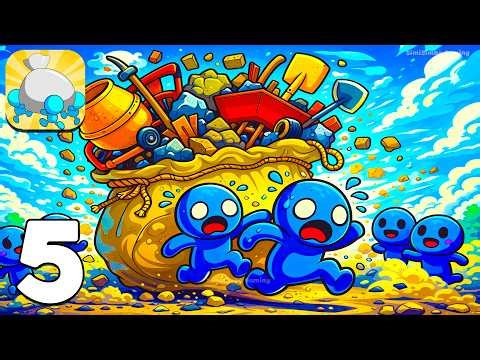 🧺Garbage Collectors Gameplay Walkthrough Part 5 Dwarfs + Cleanup Mission (Android, iOS)