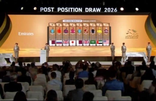 Dubai World Cup: Draw & odds for Saturday’s card at Meydan