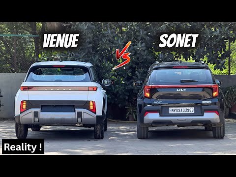 2026 Hyundai Venue vs Kia Sonet Detailed Comparison🔥| Venue vs Sonet |