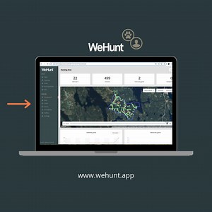 Visste du att du enkelt kan bygga och hantera dina jaktmarker direkt från datorn? Logga in på ditt WeHunt-konto via vår hemsida www.wehunt.app och administrera dina jaktmarker smidigt ☺️👌 | WeHunt
