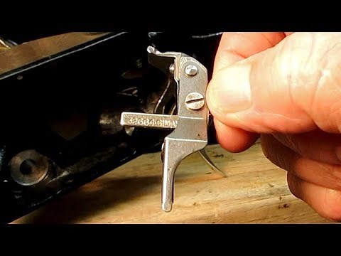 The Bobbin Area Parts of a Singer Model 99K Sewing Machine