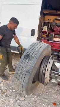 Fast repair truck tire