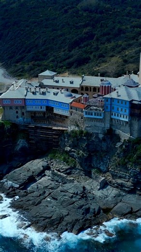 Mount Athos, Greece: Drone unveils the hidden monasteries