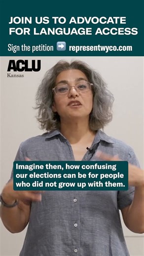 10 counties in Kansas voluntarily provide Spanish language resources for voters—we're working to make Wyandotte the 11th. | ACLU of Kansas