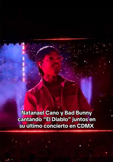 Natanael Cano y Bad Bunny cantando