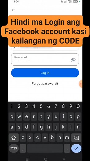 Walang Dumating na Facebook log in Code? #facebooklogin #facebooklogincode | JOVTV Official