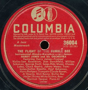 Harry James And His Orchestra - The Flight Of The Bumble Bee / The Carnival Of Venice