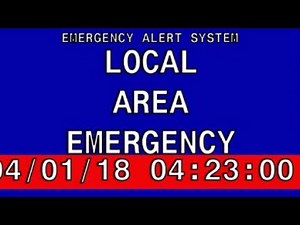 EAS Mock Scenario: Easter Bunny Rampage