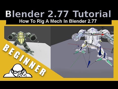 How To Rig A Mech In Blender 2.77