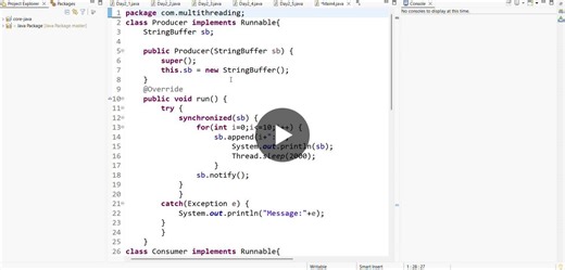 #java #multithreading #producerconsumer #threadcommunication #synchronization #corejava #javaprogramming #codingjourney #javadeveloper #learningbydoing #100daysofcode | Swathika Kalal