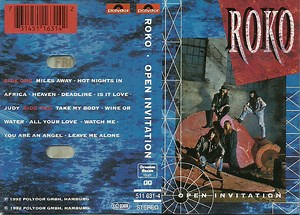 Roko – Open Invitation (1992, Cassette)