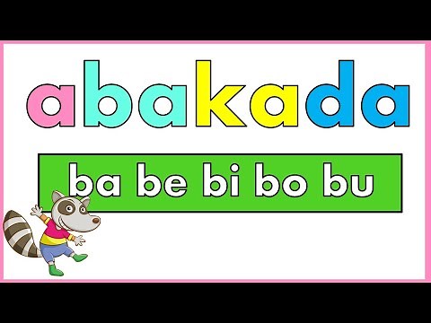 ABAKADA-Tagalog Reading Practice (Kinder, Grade 1 at 2) | ba be bi bo bu