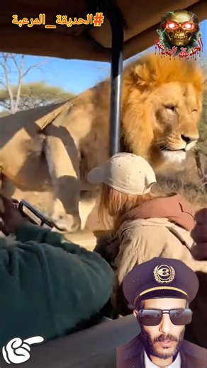 اقوى واخطر ⚠️ المشاهد داخل الحديقة اسد مرعب رعب حقيقي نهاية رعب داخل الحديقة المرعبة الاسد بلا رحمة