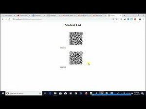 Generate QR Code and BarCode in JSP-Servlet/jJava