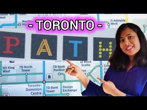 The World's Largest Underground Shopping Complex | Toronto's PATH Full Walking Tour