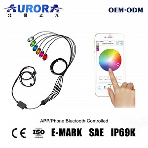 [Hot Item] High Power RGB LED Rock Light with Bluetooth Control by Mobile Phone