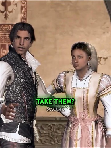 Ezio learns the Auditore family has been arrested