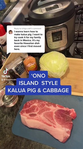 Island Style Kalua Pig & Cabbage Recipe