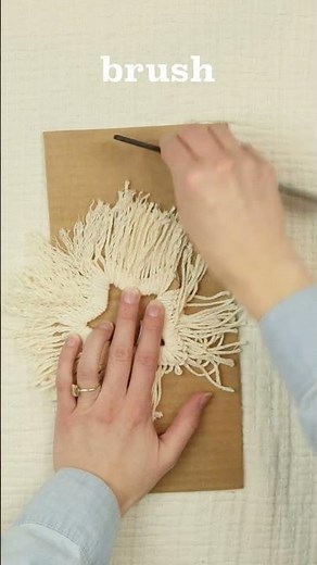 Easy Macramé Star Ornament | Easy Holiday Decor