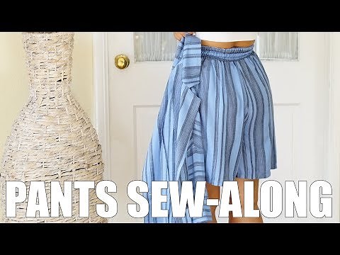 SEW-ALONG: MY #8558 SIMPLICITY SHORTS/PANTS PRE-SPRING PATTERN