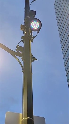Close Up of Strange Lights All our live videos were deleted. (We received notice from Facebook.) So we will be posting the popular ones. In this video, we take a closer look at the strange lights deployed in the downtown area of Calgary, Alberta, Canada. These LED lights shine a purple/blue beam into pedestrians as they walk along the sidewalks. (Should be noted this city like many others across the West are implicated in the so-called smart city agenda that includes 15 minute walk and bicycle c