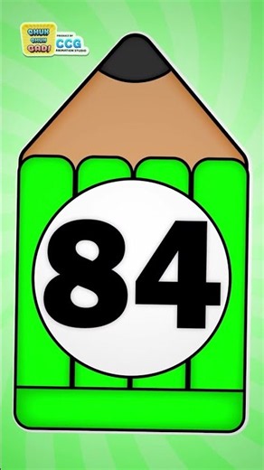 Count 81 to 100 Fast! 🔢 Fun Number Learning for Kids #shorts #shortsfeed #shortsviral #toddlers