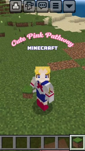 Cute Pink Pathway in Minecraft