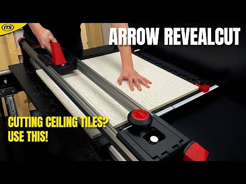 Arrow RevealCut - If You Cut Ceiling Tiles, You NEED This!