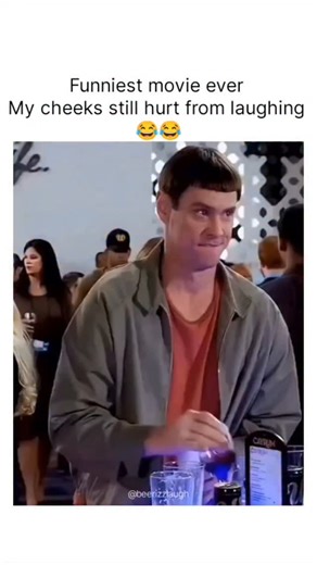 Bee Rizz Laugh on Instagram: "🎬Dumb and Dumber (1994) Dumb and Dumber may look like pure chaos and comedy, but behind the scenes it was a groundbreaking moment for modern slapstick. Jim Carrey, at the peak of his physical-comedy powers, improvised many of the film's most iconic moments including the "most annoying sound in the world." His ability to stretch his face, twist his body, and react with cartoon-level exaggeration pushed the movie into a style that felt almost animated in live action.