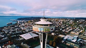 9.9K views · 549 reactions | Eight months ago we started getting a Spacelift – the most historic renovation in Space Needle’s history. Thanks to our amazing partners, we were able to stay open during construction. Now we are just a month away from completing this first phase. Come be part of history and see the Space Needle being reimagined before your very eyes. | Space Needle | Facebook